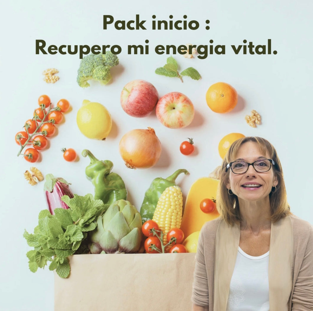 Pack inicio recupero mi energía vital